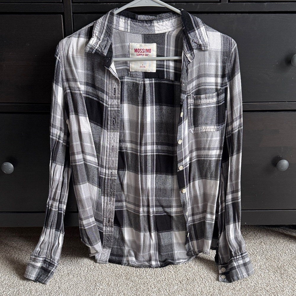 Mossimo (Target) plaid button down